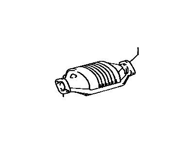 Toyota Pickup Catalytic Converter - 18450-73040