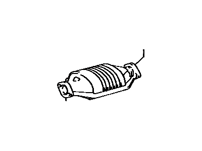 1989 Toyota 4Runner Catalytic Converter - 18450-73040