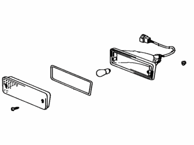 Toyota 81510-80030 Lamp Assy, Front Turn Signal, RH