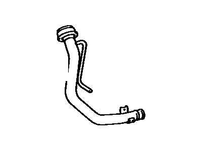 1989 Toyota Van Fuel Filler Neck - 77201-28070