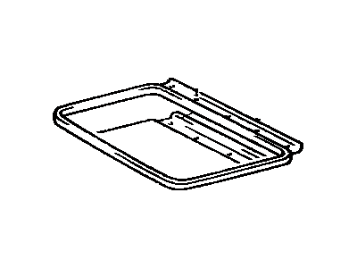 Toyota 63251-28020 Weatherstrip, Sliding Roof