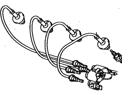 Toyota Van Spark Plug Wire - 90919-22306