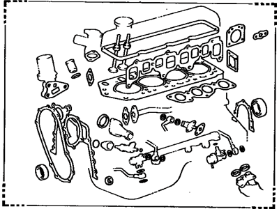 Toyota 04111-73030 Gasket Kit, Engine Overhaul