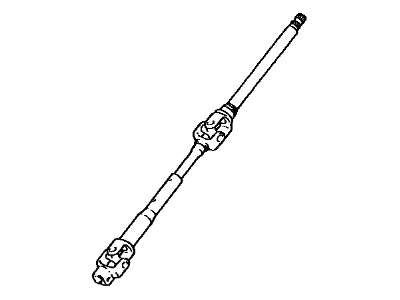 Toyota 45220-28021 Shaft Sub-Assembly, Steering Intermediate