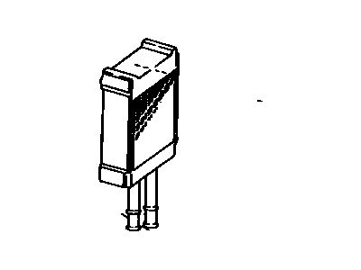 1986 Toyota Van Heater Core - 87107-28040