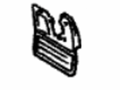 1988 Toyota Van Mud Flaps - 76607-87010