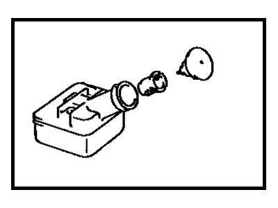 Toyota Van Brake Master Cylinder Reservoir - 47220-28061