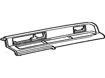 Toyota 55401-28030-06 Safety Pad Sub-Assembly, Instrument Panel, Upper