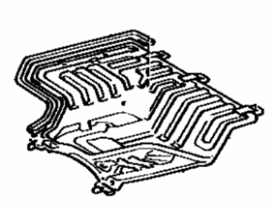 Toyota 58401-28020 Cover, Engine Service Hole