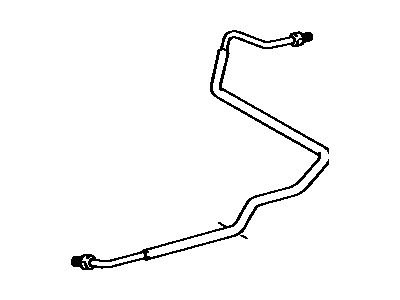 Toyota 88717-95D12 Pipe, Cooler Refrigerant Suction, B