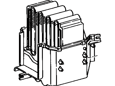 Toyota 88501-87010 EVAPORATOR Sub-Assembly, Cooler