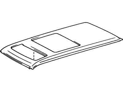 Toyota 63111-28010 Panel, Roof