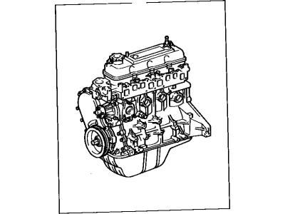 Toyota 19000-73060 Engine Assembly, Partial