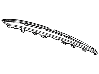 Toyota 55302-28040 Panel Sub-Assy, Instrument, Upper