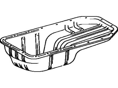 Toyota 12101-71010 Pan Sub-Assembly, Oil