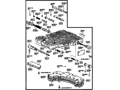 Toyota 35420-28062 Body Assembly, Lower Valve