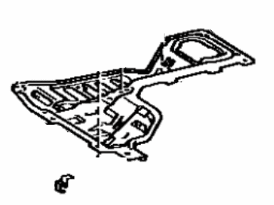 Toyota 58407-28040 Cover Assembly, Engine Service Hole