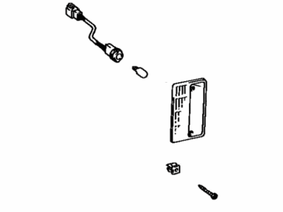 Toyota 81740-29246 Lamp Assy, Side Turn Signal, LH