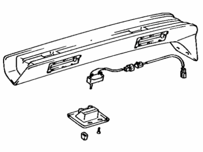 Toyota 88566-28010-05 Duct, Cooler Air