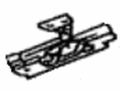 Toyota 63207-28010 Rail Sub-Assembly, Tilt Roof Guide