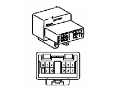 Toyota 90980-12610 Housing, Connector M