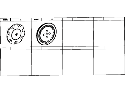 1991 Toyota Tercel Wheel Cover - 42602-16020