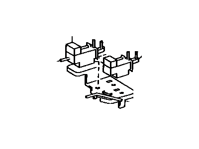 Toyota 21999-11100 Bracket, Vacuum Switching Valve