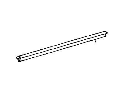 1993 Toyota Tercel Weather Strip - 68173-16050