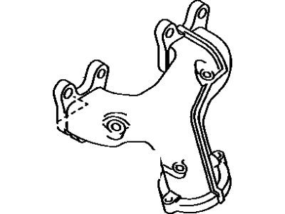 Toyota Tercel Exhaust Manifold - 17141-11220