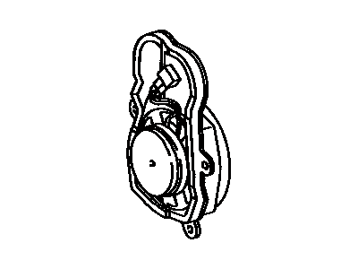 Toyota 86160-16441 Speaker Assembly, Front