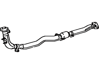 Toyota Tercel Catalytic Converter - 17410-11540