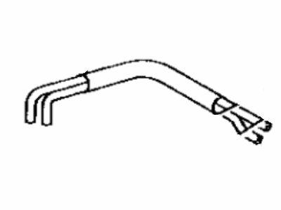 Toyota 25760-11220 Hose Assy, Vacuum Transmitting