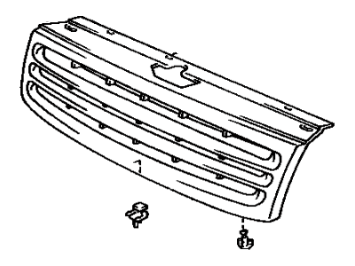 1992 Toyota Tercel Grille - 53111-16340