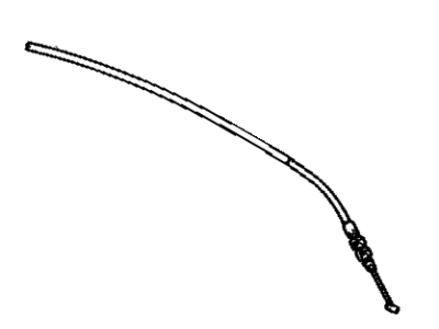 Toyota Tercel Accelerator Cable - 78180-16320