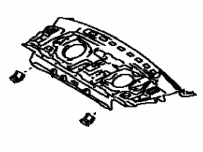 Toyota 64101-16100 Panel Sub-Assy, Upper Back