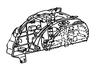 Toyota Tercel Instrument Cluster - 83132-1G230