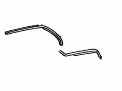 Toyota 61267-16110 Channel, Roof Drip Side, Rear RH