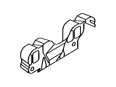 Toyota 17168-11031 INSULATOR, Exhaust Manifold Heat