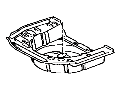 1995 Toyota Tercel Floor Pan - 58311-16160