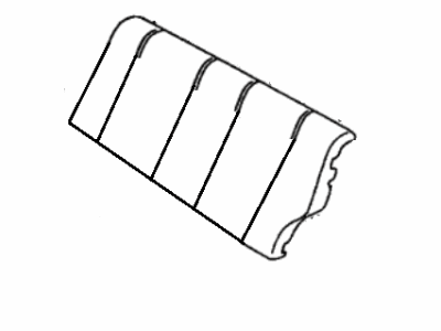 Toyota 71651-16290 Pad, Rear Seat Back