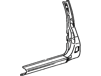 Toyota 61114-16100 Panel, Side, Outer LH