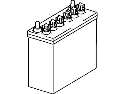 1993 Toyota Tercel Car Batteries - 28800-33101