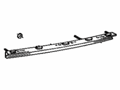 Toyota 52561-16050 Retainer, Rear Bumper, Upper Center