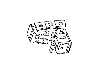 Toyota Hazard Warning Switch - 84012-47020