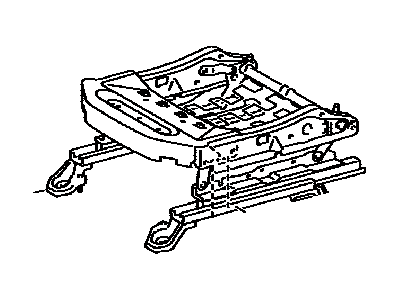 Toyota 71620-47161 Spring Assembly, Front Seat