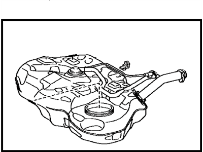 Toyota 77001-47110 Tank Sub-Assembly, Fuel