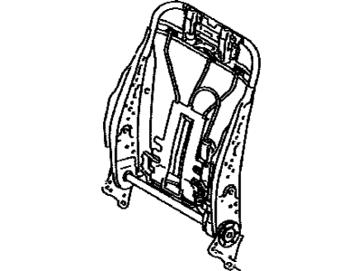 Toyota 71640-47110 Spring Assembly, Front Seat