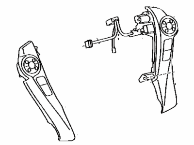 Toyota 84250-47240-B0 Switch Assembly, Steering