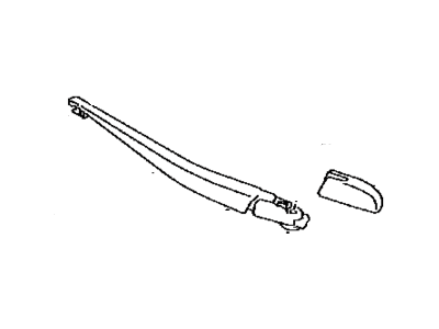 Toyota 85241-47030 Rear Windshield Wiper Arm Assembly