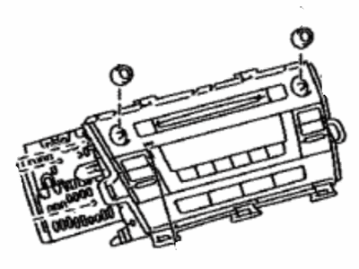 Toyota 86120-47480 Receiver Assembly, Radio